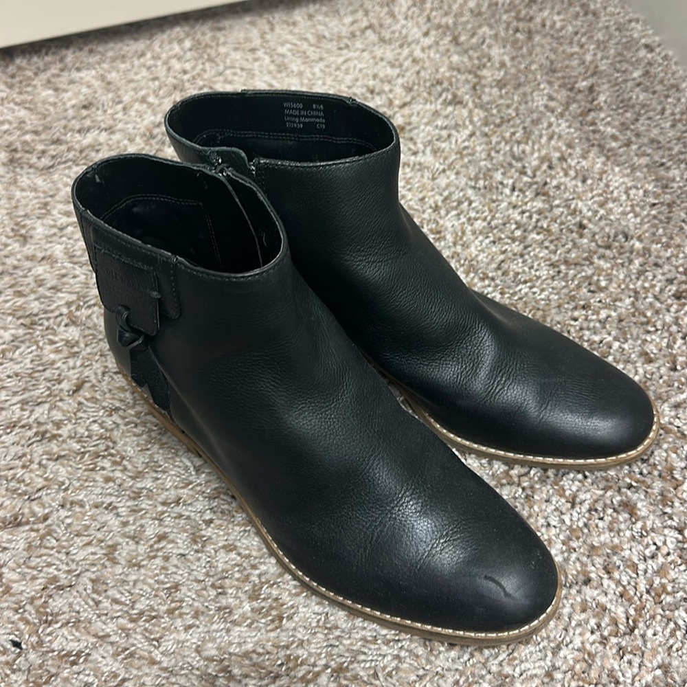 Cole haan booties Black